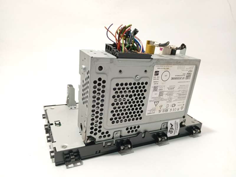 Recambio de pantalla multifuncion para seat ibiza v (kj1, kjg) 1.0 tsi referencia OEM IAM 5FJ035869E - Blanco 4