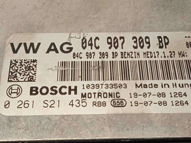Recambio de centralita motor uce para seat ibiza (kj1) fr referencia OEM IAM 04C907309BP  0261S21435 - Rojo 5