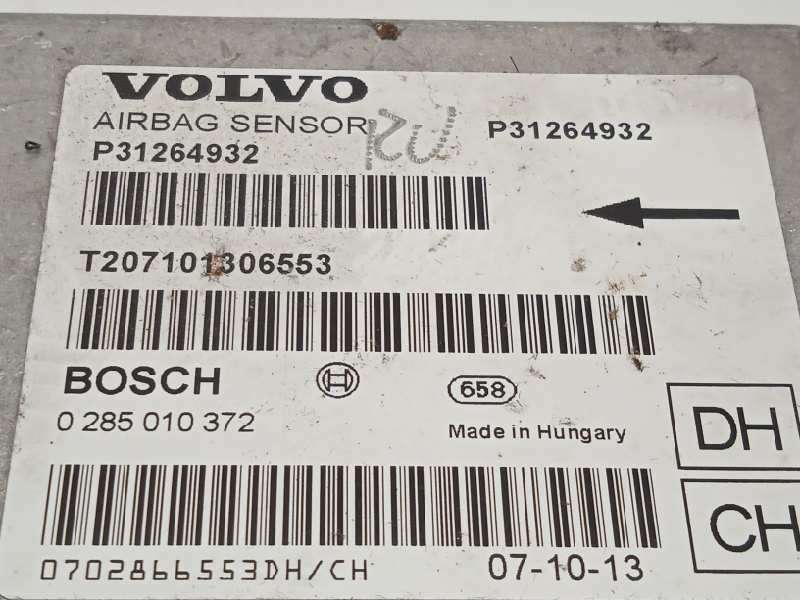 Recambio de centralita airbag para volvo xc70 2.4 diesel cat referencia OEM IAM 31264932 P31264932 0285010372 - Negro 4
