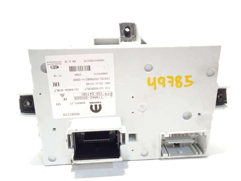 Recambio de caja reles / fusibles para alfa romeo giulietta (191) super (2016-) referencia OEM IAM 50561773  Y503441320115 - Negro 3
