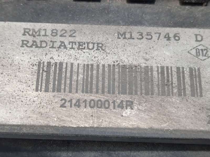 Recambio de radiador agua para renault megane iii berlina 5 p referencia OEM IAM 214100014R - Gris 4