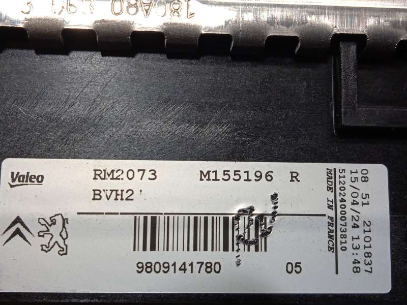 Recambio de radiador agua para peugeot 3008 ii suv (mc_, mr_, mj_, m4_) 1.5 bluehdi 130 referencia OEM IAM 9809141780 7