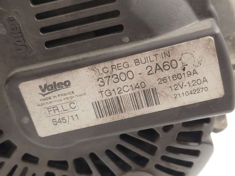 Recambio de alternador para kia cee'd sw (ed) 1.6 crdi 90 referencia OEM IAM 373002A601 2616019A TG12C140 5