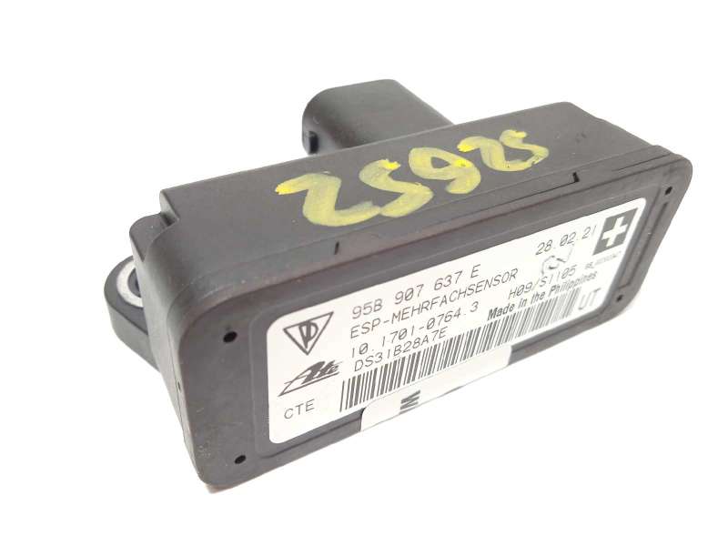 Recambio de centralita esp para porsche macan (typ ) 2.0 16v tfsi cat referencia OEM IAM 95B907637E  10170107643 - Negro