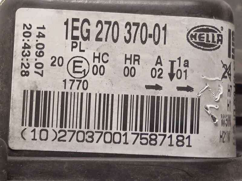 Recambio de faro izquierdo para opel astra gtc 1.4 16v referencia OEM IAM 24451032  1EG27037001 - Negro 7