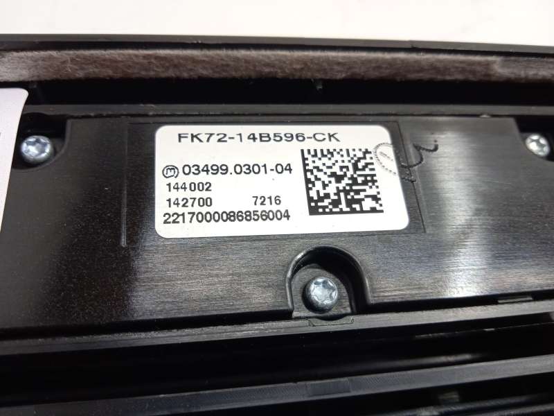 Recambio de mando climatizador para land rover discovery sport 2.0 td4 cat referencia OEM IAM HK7214C533SB LR083846 FK7214B596CK - Negro 7