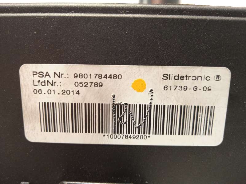 Recambio de palanca cambio para citroën ds5 1.6 hdi 115 referencia OEM IAM 9801784480 - Gris 5