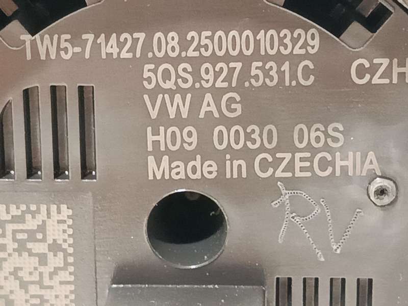 Recambio de mando multifuncion para volkswagen tiguan 2,0 tig referencia OEM IAM 5QS927531CCZH 5QS927531C 6