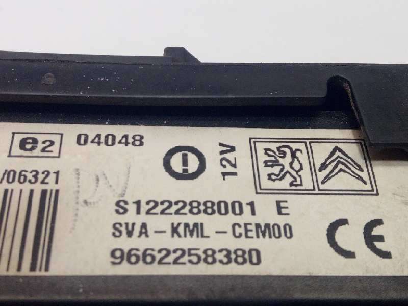 Recambio de modulo electronico para fiat scudo (270) 2.0 referencia OEM IAM 9662258380  S122288001 - Blanco 4