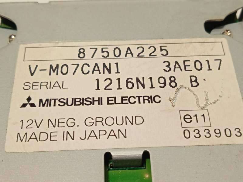 Recambio de modulo electronico para mitsubishi asx (ga0w) motion 4wd referencia OEM IAM 8750A225 - Negro 4