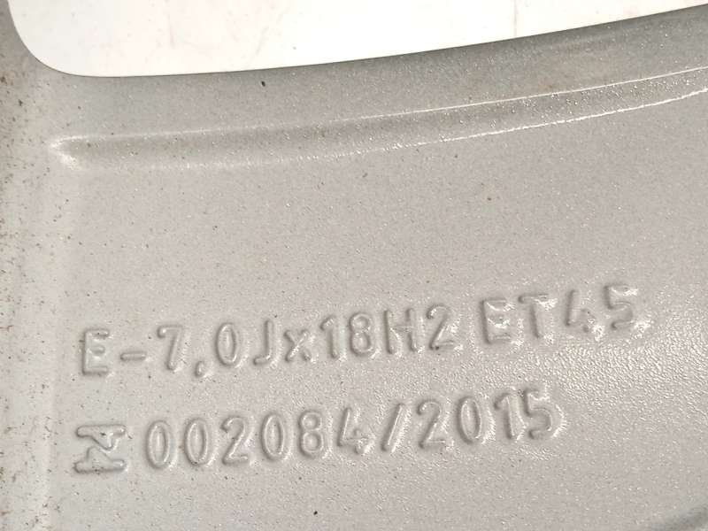 Recambio de llanta para audi q2 (gab) 1.6 tdi referencia OEM IAM 81A601025G - Negro 7