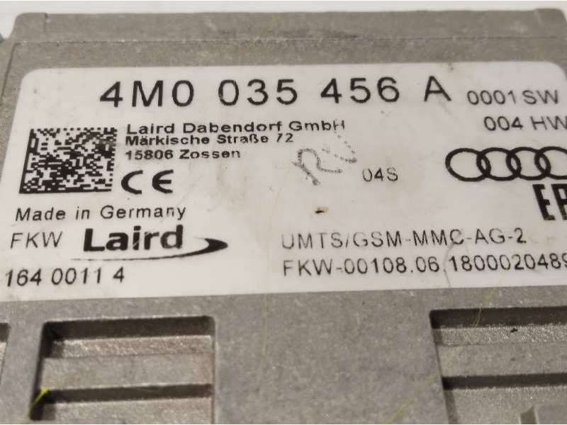 Recambio de modulo electronico para seat arona 1.0 tsi referencia OEM IAM 4M0035456A - Blanco 5