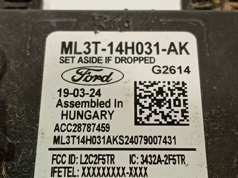 Recambio de modulo electronico para ford tourneo courier 1.0 ecoboost referencia OEM IAM ML3T14H031AK 2657693 ACC28787459 - Negro 4