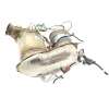 Recambio de catalizador para seat leon (kl1, klg) 2.0 tdi referencia OEM IAM 05L131606B 05L131723AB 