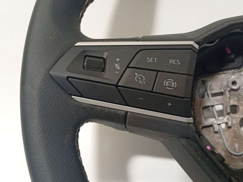 Recambio de volante para seat ibiza v (kj1, kjg) 1.0 tsi referencia OEM IAM 5FA419091BFOE - Blanco 3