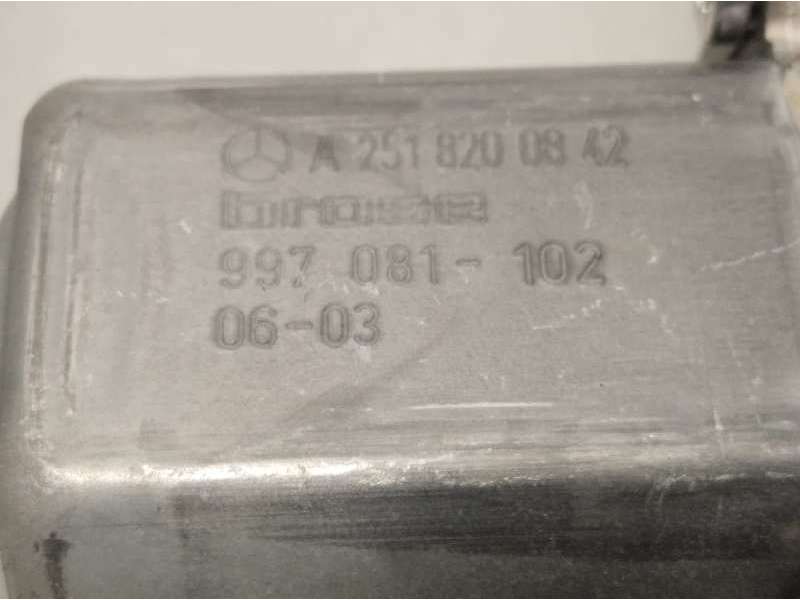 Recambio de elevalunas delantero derecho para mercedes-benz clase m (w164) 350 (164.186) referencia OEM IAM A2518200842 A1647201 - Negro 3