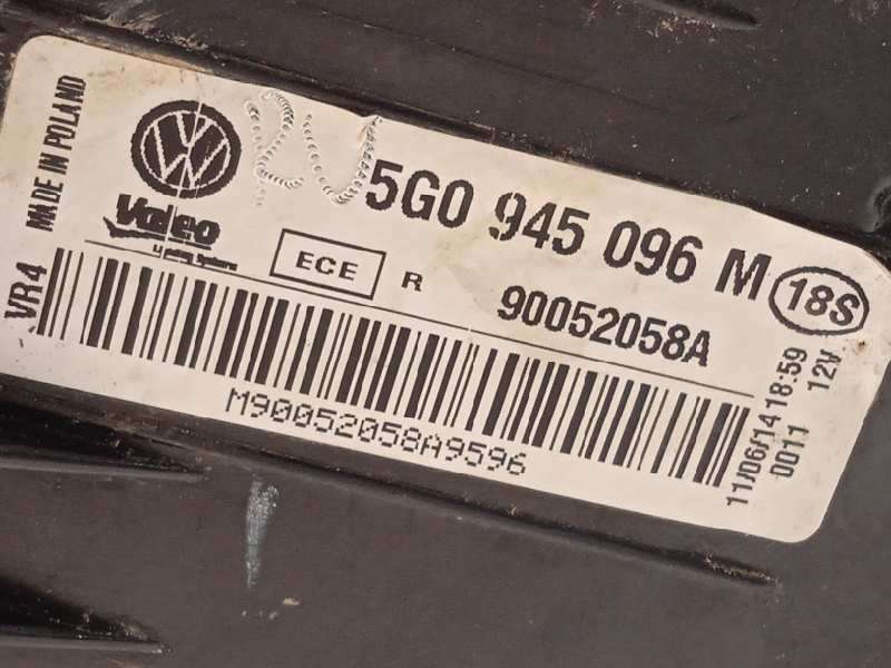 Recambio de piloto trasero derecho para volkswagen golf vii lim. advance bluemotion referencia OEM IAM 5G0945096M - Blanco 8