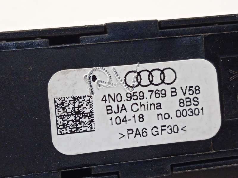 Recambio de interruptor para audi a8 (4n2/4n8) 50 tdi quattro referencia OEM IAM 4N0959769B  4N6959769V58 - Negro 4