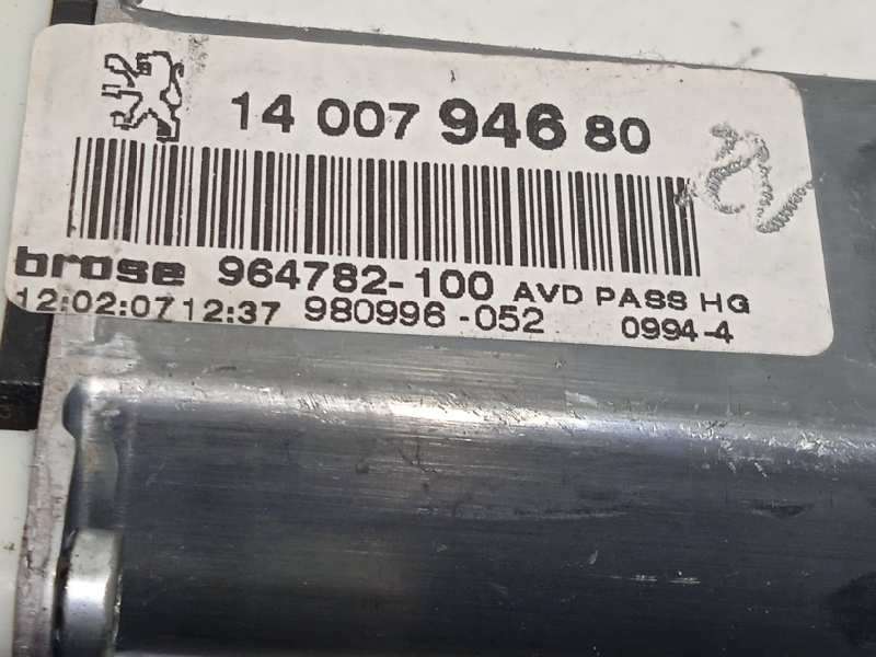 Recambio de elevalunas delantero derecho para lancia phedra (180) 2.0 jtd referencia OEM IAM 1400794680  964782100 4