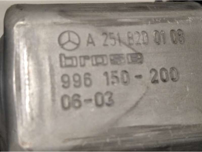 Recambio de elevalunas trasero izquierdo para mercedes-benz clase m (w164) 350 (164.186) referencia OEM IAM A2518200108 A1647303 - Negro 3