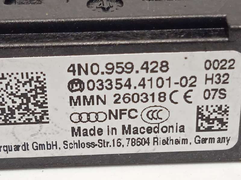 Recambio de modulo electronico para audi a8 (4n2/4n8) 50 tdi quattro referencia OEM IAM 4N0959428 - Negro 4