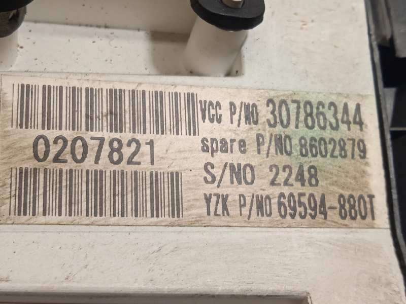 Recambio de cuadro instrumentos para volvo c30 referencia OEM IAM 30786344  30710071 6