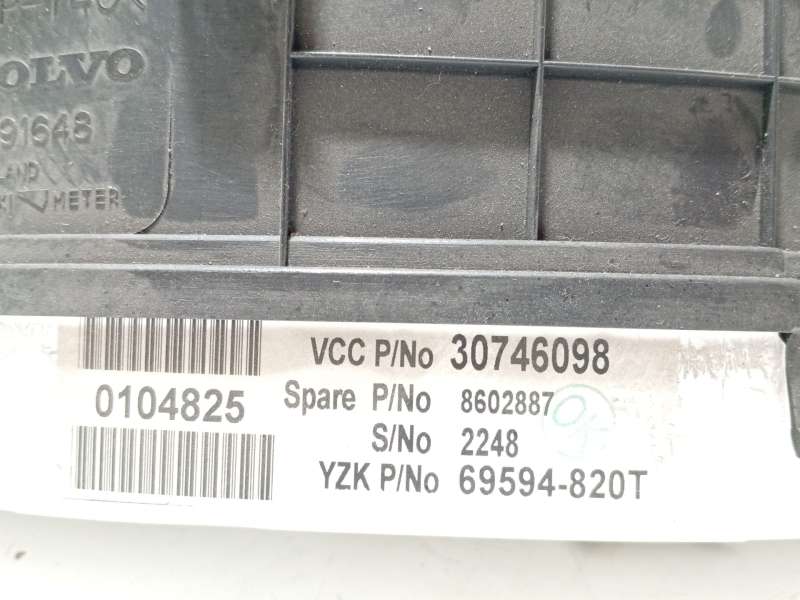 Recambio de cuadro instrumentos para volvo xc90 i (275) 2.5 t awd referencia OEM IAM 30746098 7