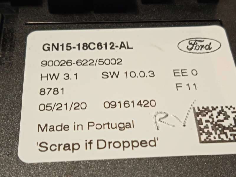 Recambio de mando climatizador para ford puma referencia OEM IAM GN1518C612AL 2422179 - Azul 7