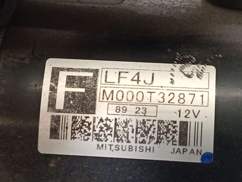 Recambio de motor arranque para mazda 6 hatchback (gh) 2.0 mzr (ghefs) referencia OEM IAM LF4J18400  M000T32871 - Blanco 5