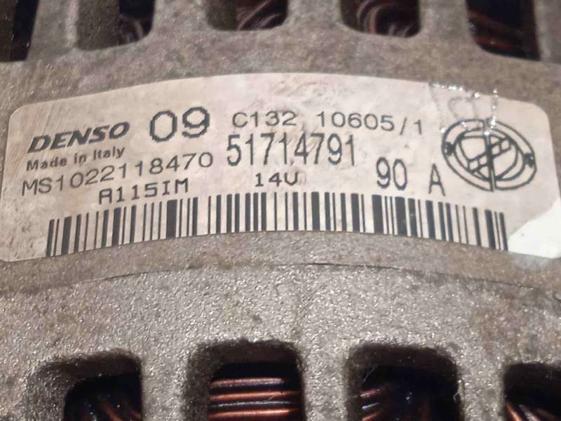 Recambio de alternador para lancia musa (184) 1.4 cat referencia OEM IAM 51714791  MS102218470 4