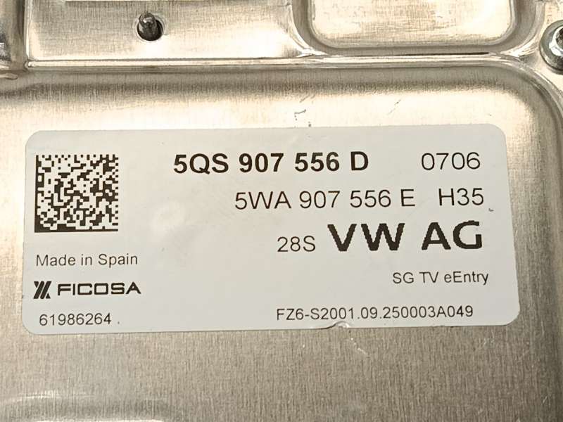 Recambio de modulo electronico para volkswagen tiguan 2,0 tig referencia OEM IAM 5QS907556D 5WA907556E 61986264 5
