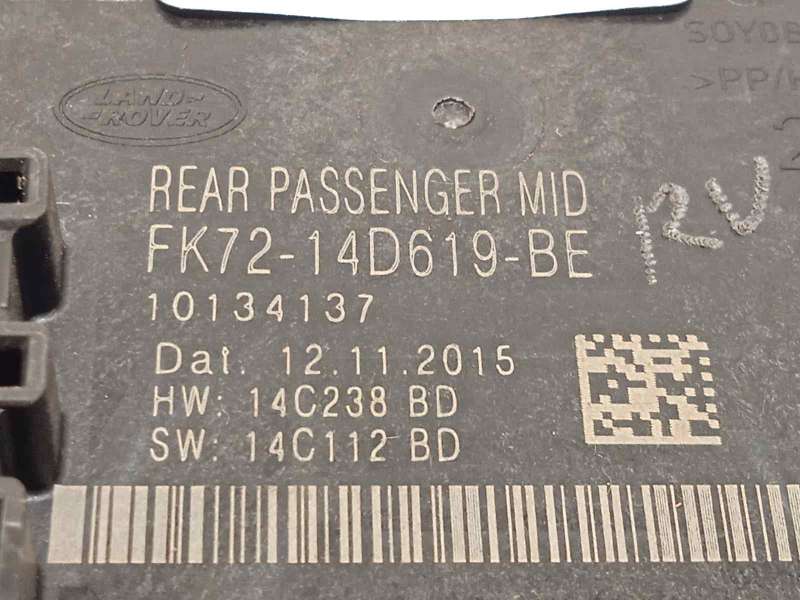 Recambio de modulo confort para land rover evoque 2.0 td4 cat referencia OEM IAM FK7214D619BE  LR078336 - Negro 3