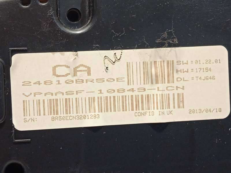 Recambio de cuadro instrumentos para nissan qashqai (j10) tekna sport referencia OEM IAM 24810BR50E - Blanco 6