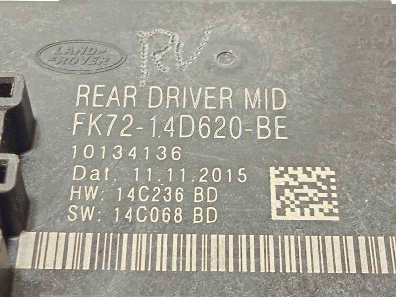 Recambio de modulo confort para land rover evoque 2.0 td4 cat referencia OEM IAM FK7214D620BE  LR078338 - Negro 3