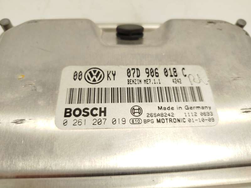 Recambio de centralita motor uce para volkswagen passat b5.5 (3b3) 4.0 w8 4motion referencia OEM IAM 07D906018C  0261207019 - Azul 4