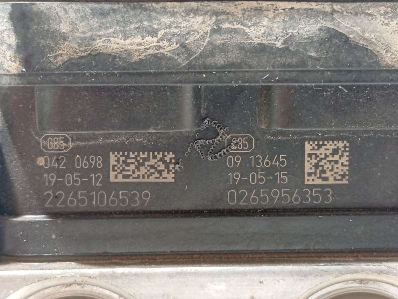 Recambio de abs para peugeot 3008 ii suv (mc_, mr_, mj_, m4_) 1.5 bluehdi 130 referencia OEM IAM 9812786180 970025 2265106539 6