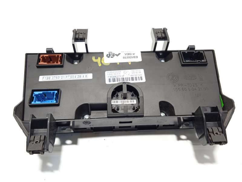 Recambio de mando climatizador para fiat bravo (198) 1.9 16v dynamic multijet referencia OEM IAM 735482711 - Blanco 3