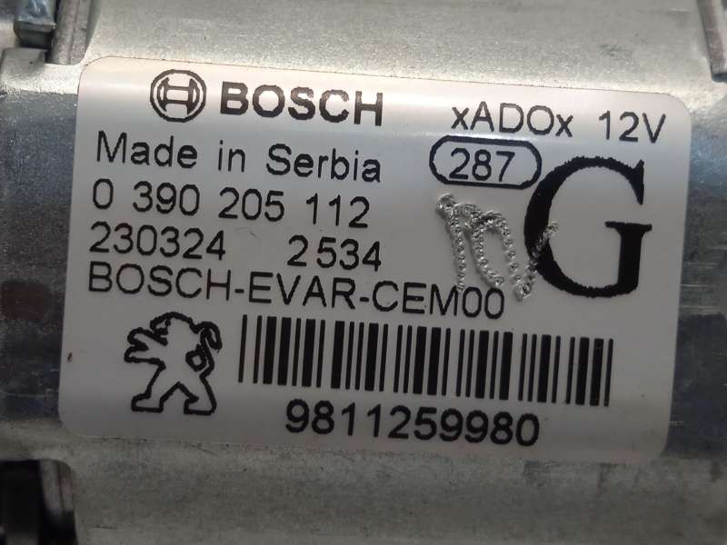 Recambio de motor limpia trasero para peugeot 3008 ii suv (mc_, mr_, mj_, m4_) 1.2 thp/ puretech 130 (mrhnsm, mrhnsu, mrhnsj, mr - Rojo 5