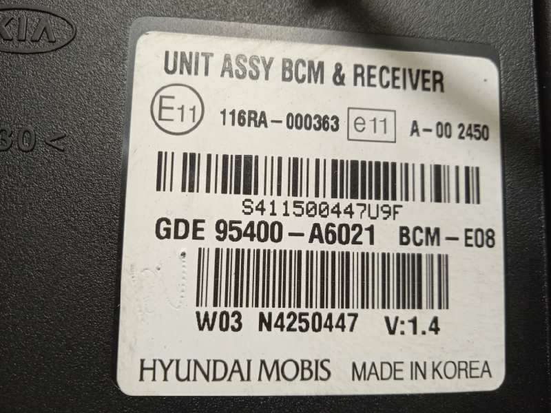 Recambio de modulo electronico para hyundai i30 (gd) 1.6 crdi cat referencia OEM IAM 95400A6021 - Rojo 4
