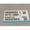 Recambio de modulo electronico para peugeot ion electric referencia OEM IAM 8633A033  E271003004