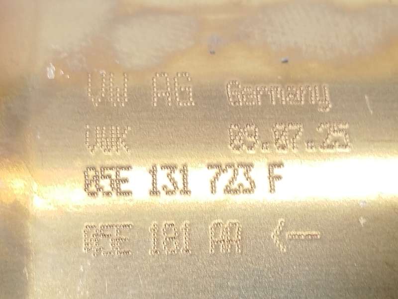 Recambio de catalizador para seat ibiza v (kj1, kjg) 1.5 tsi referencia OEM IAM 05E131723F 05E131701H 4