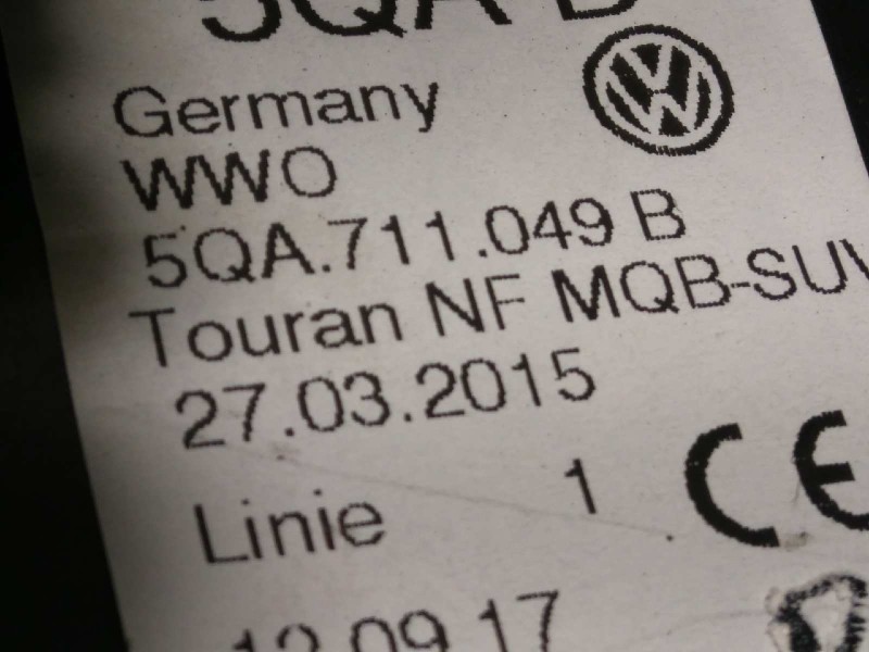 Recambio de amortiguadores maletero / porton para volkswagen touran (5t1)  advance bmt referencia OEM IAM 5TA827550E