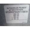 peugeot 206+ (2l_, 2m_) del año 2010
