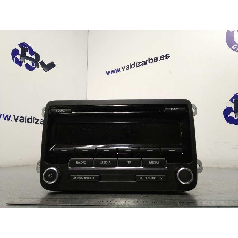 Recambio de sistema audio / radio cd para volkswagen sharan (7n2) 2.0 tdi referencia OEM IAM 5M0035186J  