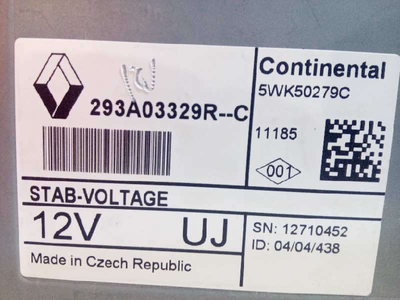 Recambio de modulo electronico para renault scenic iii 1.6 dci diesel fap referencia OEM IAM 293A03329R  5WK50279C 3