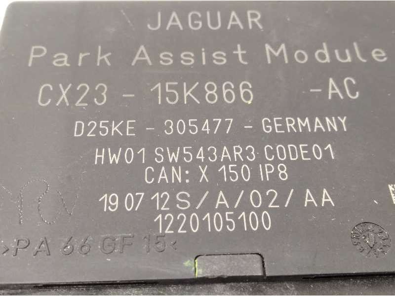 Recambio de modulo electronico para jaguar xf 2.2 diesel referencia OEM IAM CX2315K866AC  D25KE305477 - Negro 4