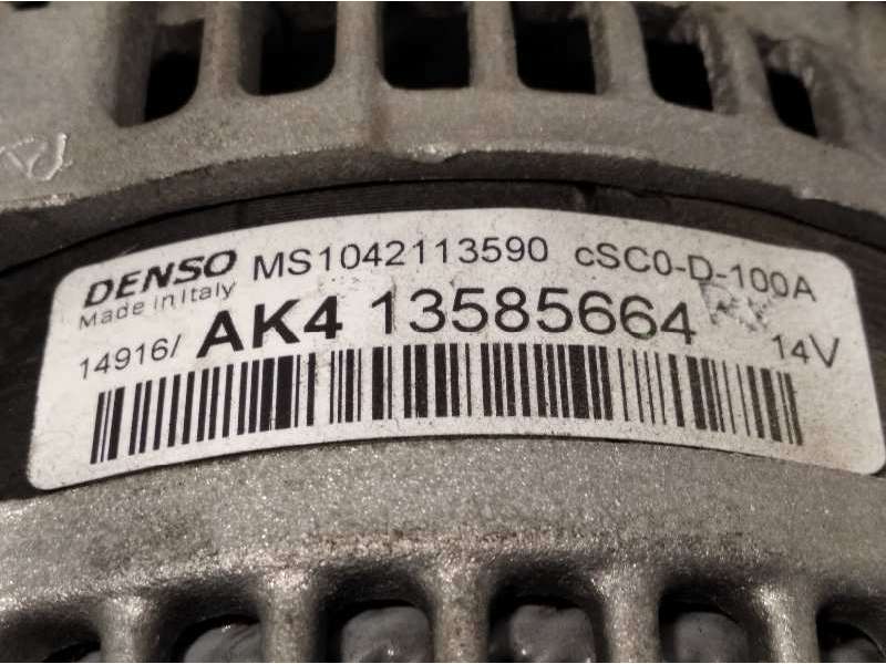 Recambio de alternador para opel corsa e selective referencia OEM IAM 13585664  MS1042113590 - Verde 5