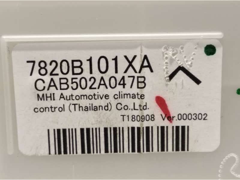 Recambio de mando climatizador para mitsubishi outlander (gf0) referencia OEM IAM 7820B101XA  CAB502A047B 6