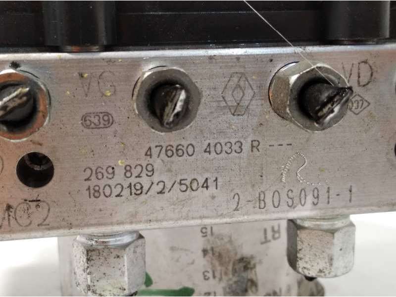 Recambio de abs para renault kadjar zen referencia OEM IAM 476604033R 0265956527 269829 5