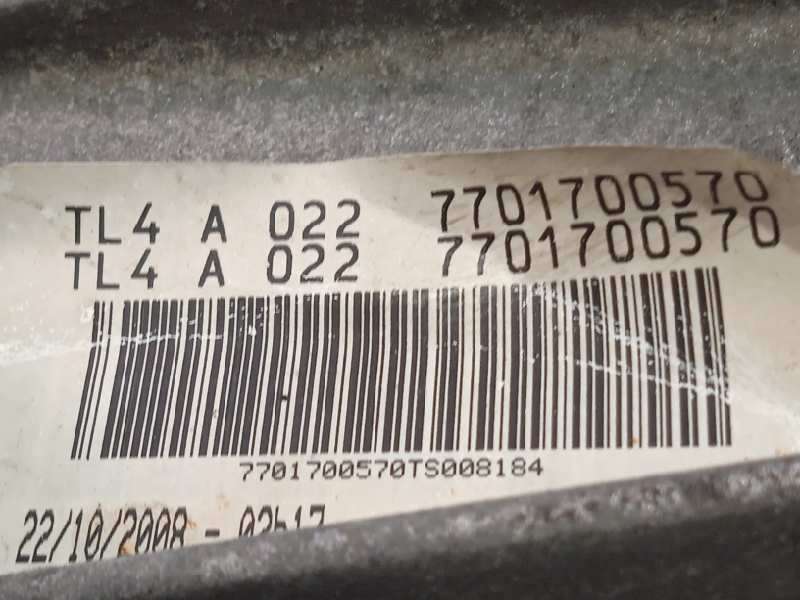 Recambio de caja cambios para renault megane iii coupe expression referencia OEM IAM TL4022 7701479097 8201184199 5